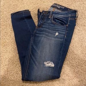 American Eagle Mid- rise Jeggings.